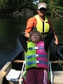 swift river sep 06 klea sleeping and chris paddling